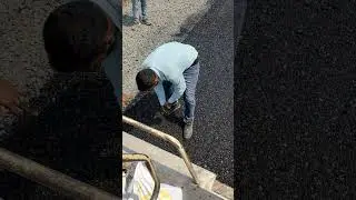 DBM Thickness check.. #road #construction #video #dbm #er_rakesh_sir #Er_shivam_sir
