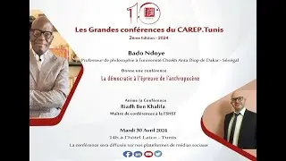 La démocratie à l'épreuve de l'anthropocène.  Bado Ndoye