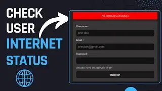Verify Internet Connection of Users