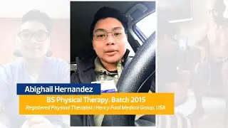 WCC Alumni Story - Abighail Hernandez l World Citi Colleges | BS Physical Therapy