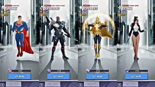 Dc Dark Legion All Characters Showcase.
