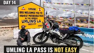 LADAKH RIDE DAY 14 | HANLE TO UMLING LA PASS VIA PHOTILA PASS AND RETURN BACK NURBULA TOP