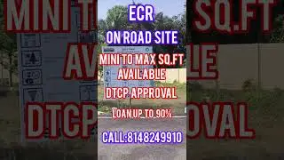 #ecr #ecrland #ecrplots #ecronroadplots#investment #plotinvestment