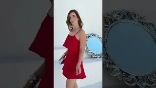 Vestido com babado com al&ccedil;a regul&aacute;vel e forro interno #moda, #modafeminina , #verao