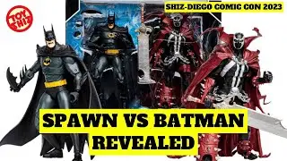 2023 DC MULTIVERSE SPAWN vs BATMAN 2 PACK REVEALED