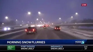 Update on Friday morning commute road conditions
