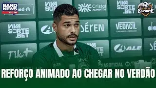 Djalma Silva explica escolha de jogar pelo Goiás e suas características dentro das quatro linhas
