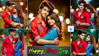Trending Hug Day Ai Photo Editing | Happy Hug Day 2025 | Instagram Trending Hug Day Reels Editing ||