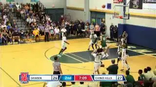 Chino Hills #2 Lonzo Ball hits and and-1 3pter vs Damien (CA)
