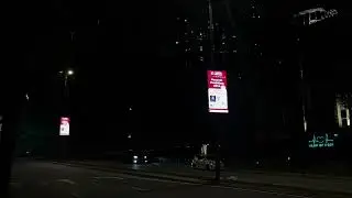 Kuala Lumpur Street Lamp Post Advertising Nearby Mont Kiara Along Jalan Dutamas LED Panel Ads