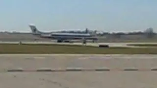 American Eagle landing in Dubuque