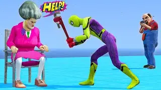 Scary Teacher 3D Trapped! Spiderman Insane Attack &ndash; Can She Escape or Face the Most Brutal Revenge?