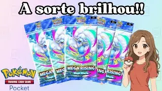Abrindo 20 PACOTES de Mega Ascens&atilde;o  - Pok&eacute;mon TCG Pocket