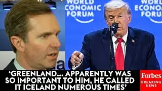 'He Basically Said Canada Owes Its Existence To The' US: Beshear Rips Trump's Davos Speech To Shreds