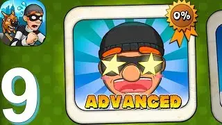 Robbery Bob - Gameplay Walkthrough Part 9 Advanced (Android, iOS Game)
