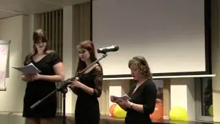 Vesalius College Vagina Monologues performance 2012, Part 1
