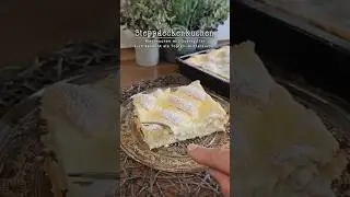 Steppdeckenkuchen | Blechkuchen mit Quarkgitter &ndash; Topfen-Glitterkuchen