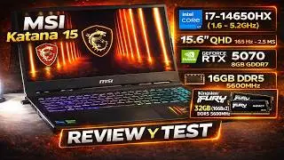 &ldquo;Review Completa MSI Katana 15 HX B14WGK-293US (RTX 5070) + Actualizaci&oacute;n a 32GB RAM&rdquo;