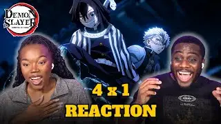 INSANE ANIMATION!!!🔥 ANIME HATER Girlfriend First Time Watching DEMON SLAYER Season 4 Episode 1