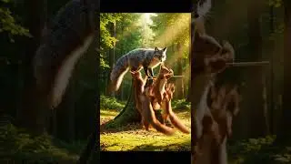 Fox Teaches Squirrels Martial Arts | Funny Animal AI Short | Ease Loop