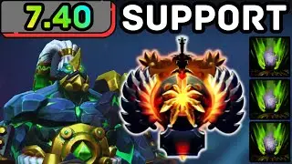 🔥 NEW PATCH 7.40 !!! EARTH SPIRIT SOFT SUPPORT ROLL ENEMIES MMR | DOTA 2 GAMEPLAY 🔥
