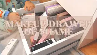 My Makeup Drawer of Shame | Unused Makeup Collection 2020