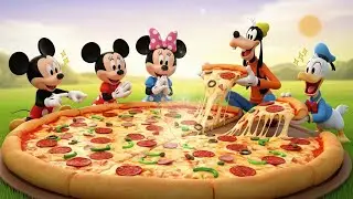 &ldquo;Mickey Mouse Found the BIGGEST Pizza Ever! 🍕🎉 | 3D Kids Cartoon Adventure&rdquo;