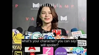 Becky's Interview ( Vamps Presscon /pilot Trailer ) Vampire Becky | #beckyarmstrong #becky #vampire
