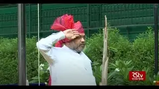 Home Minister Amit Shah celebrates Independence Day 2020