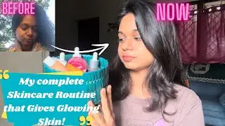 |✨Glowing skin promised✨Improved Skin Tone✨|My current Skincare Routine🎀|Priya Karan🤎