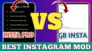 Insta Pro Vs Gb Insta😍| Best Mod Apk Of 2022🔥