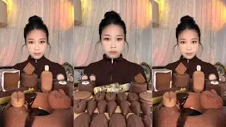 Desserts Mukbang compilation long video|chocolate| 🍊 oranges