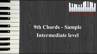 9th Chords - Sample | Playbyhear.com