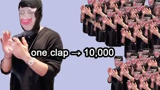 What 10,000 Clones of Me Clapping Sounds Like