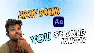 After Effects Tips & Tricks - Grow Bounds in hindi