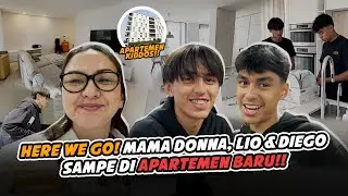 Kembali ke Portugal!! 🇵🇹 Mama Donna, Lio & Diego Pindah ke Apartemen Baru 🏠