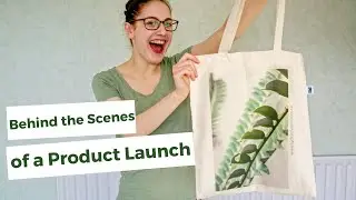 Behind the Scenes of a Product Launch - Fair Trade, Organic Cotton Tote Bags | Lydia Ravenhall