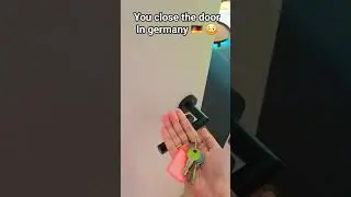 You close the door in germany 🇩🇪 😳