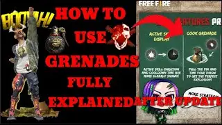 HOW TO USE GRENADE AFTER UPDATE || 2020 TRICK || FREE FIRE || ROMULUS GAMING||
