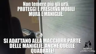 NOBILE LOVELYCARE Anelli fermaporta anti urto per proteggere mobili e muri 10 pezzi