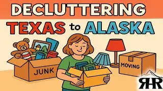 Decluttering for Our BIG Move from Texas to Alaska! | Organized Moving Tips