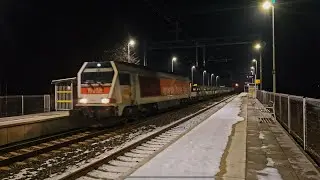 Voith Maxima 490.2 z platformami z rolowana blachą