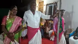 కముటం వారి ఇంటిలో యాదిరెడ్డి -నీలమ్మ  ఒగ్గు కథ 1- వ భాగం (బతికెపెల్లి)