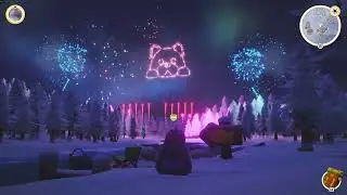 Party Animals fireworks show for new years 2026