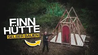 Finnhütte selber bauen #5 - Building an A Frame Cabin - Tom Siesing