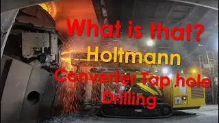 Holtmann Converter Taphole Drilling Machine  How can reduce the risk in the dangerous workplaces