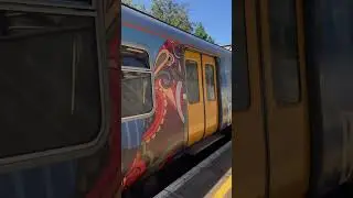Merseyrail Class 508 (508111 &lsquo;The Beatles&rsquo;) arrives #thebeatles #merseyrail #PEP #class508