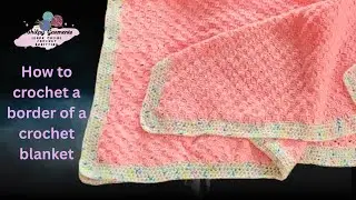 How to crochet a border on a blanket / baby blanket crochet patterns for beginners @ShilpyGarments 