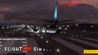 MSFS2- Short Full Flight by a new Airbus 320 {Malaysia }
