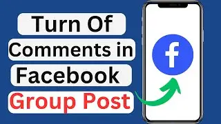 how to turn off comments on facebook group post | how to disable comments on facebook group post
